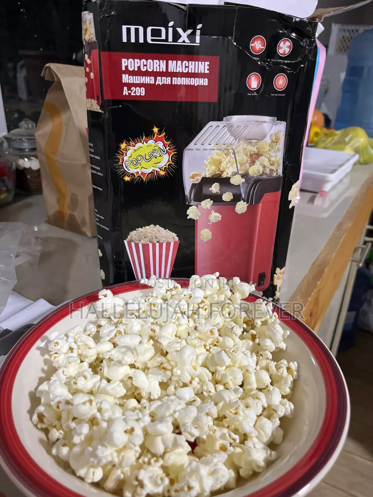 Mini Popcorn Machine
