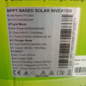 48v (450voc) 6000w Must Hybrid Inverter