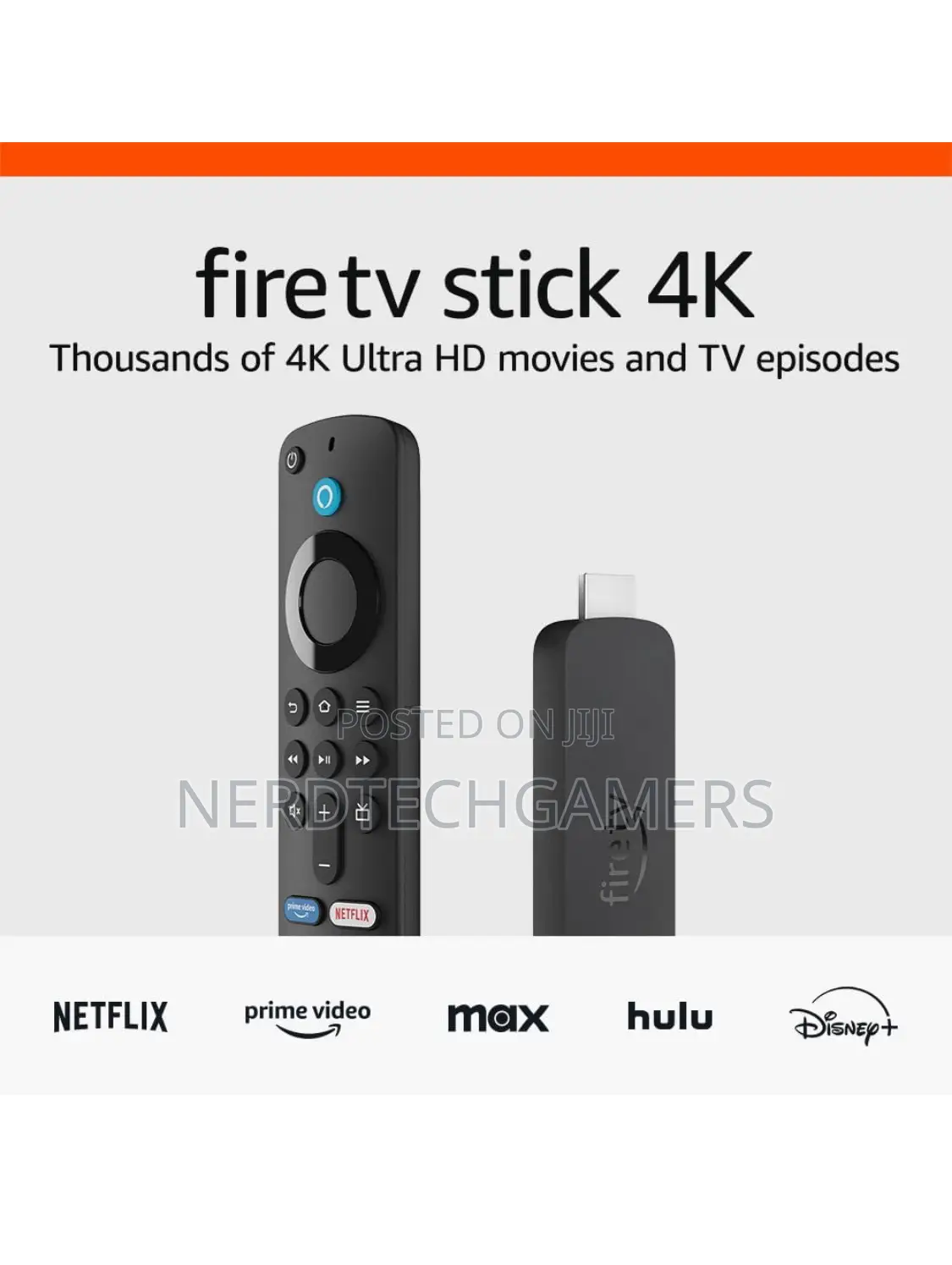 Fire Tv Stick Hd Streaming Device, Alexa Voice Remote