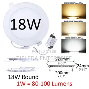 12w/18w Recessed Conduit Light