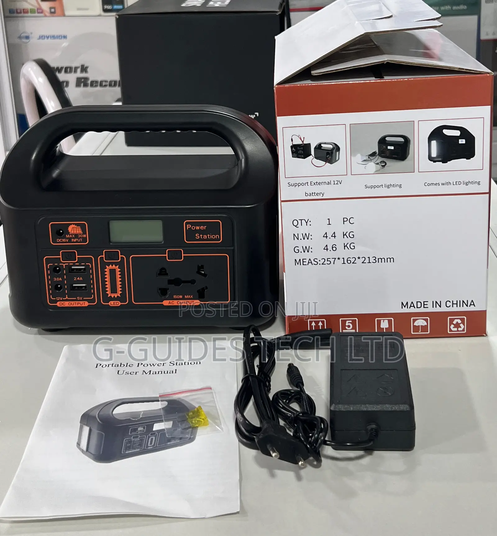 150w Multi-Function Portable Power Station (Eg-008pb)