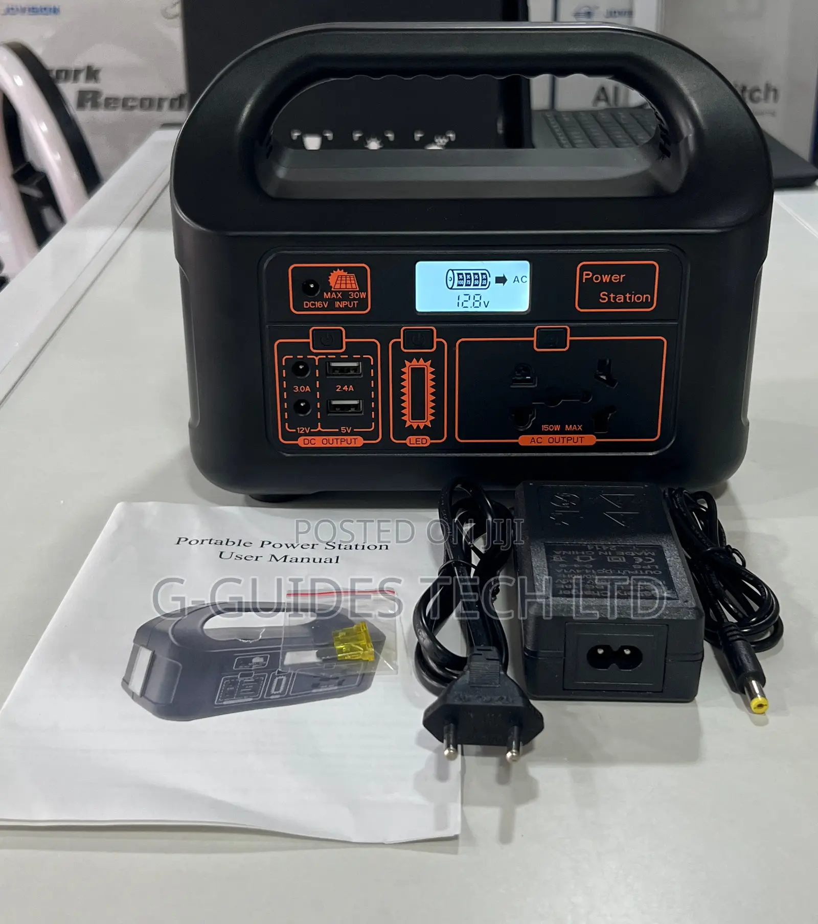 150w Multi-Function Portable Power Station (Eg-008pb)