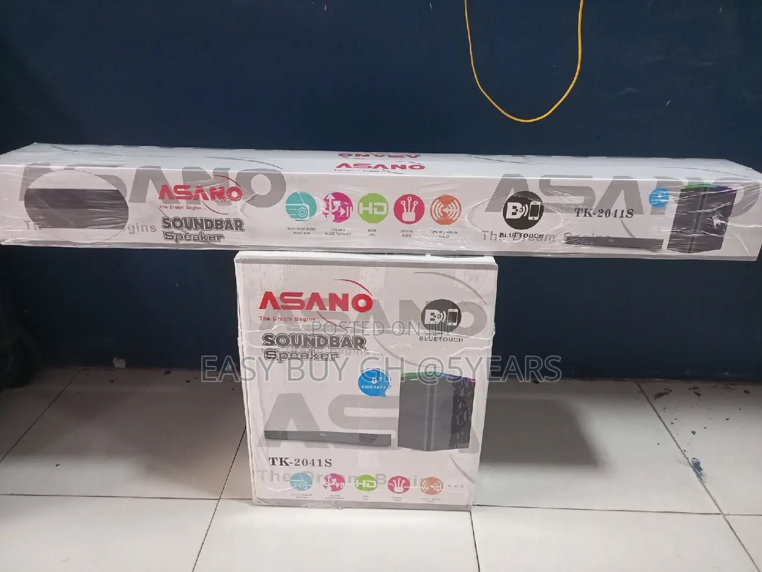 Quality New Asano Soundbar With Subwoofer