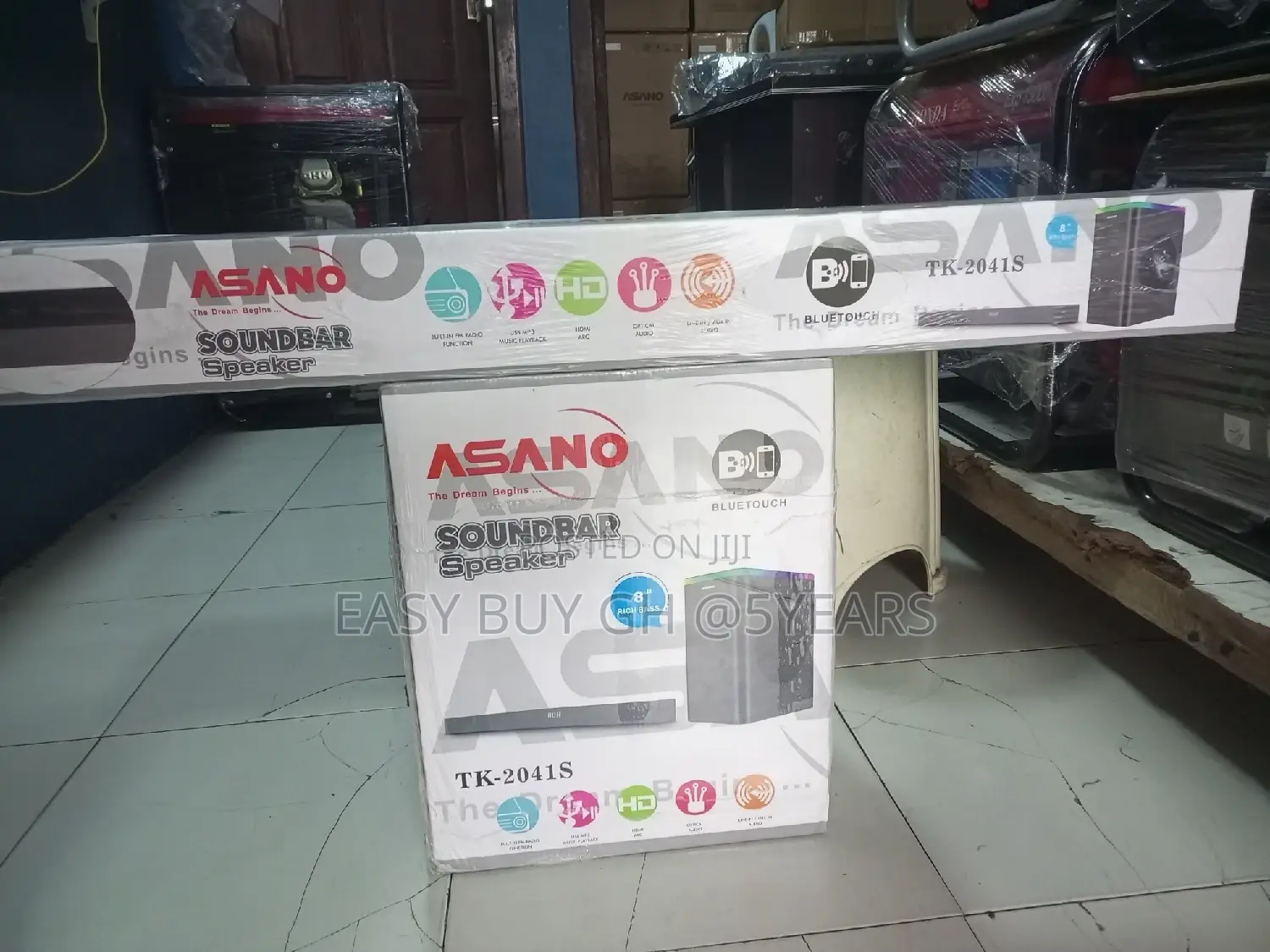 Quality and Affordable Asano Soundbar With Subwoofer USB