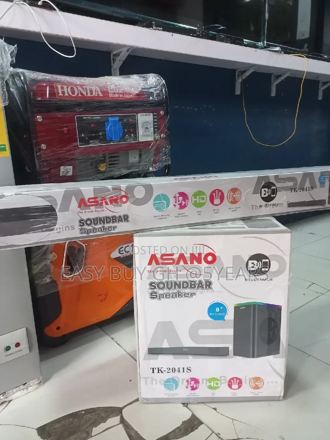 Amazing Asano Soundbar Speaker TK 2041s Sound System New