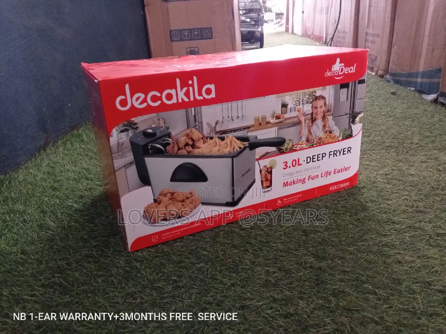 Decakila Deep Fryer Deep Fryer
