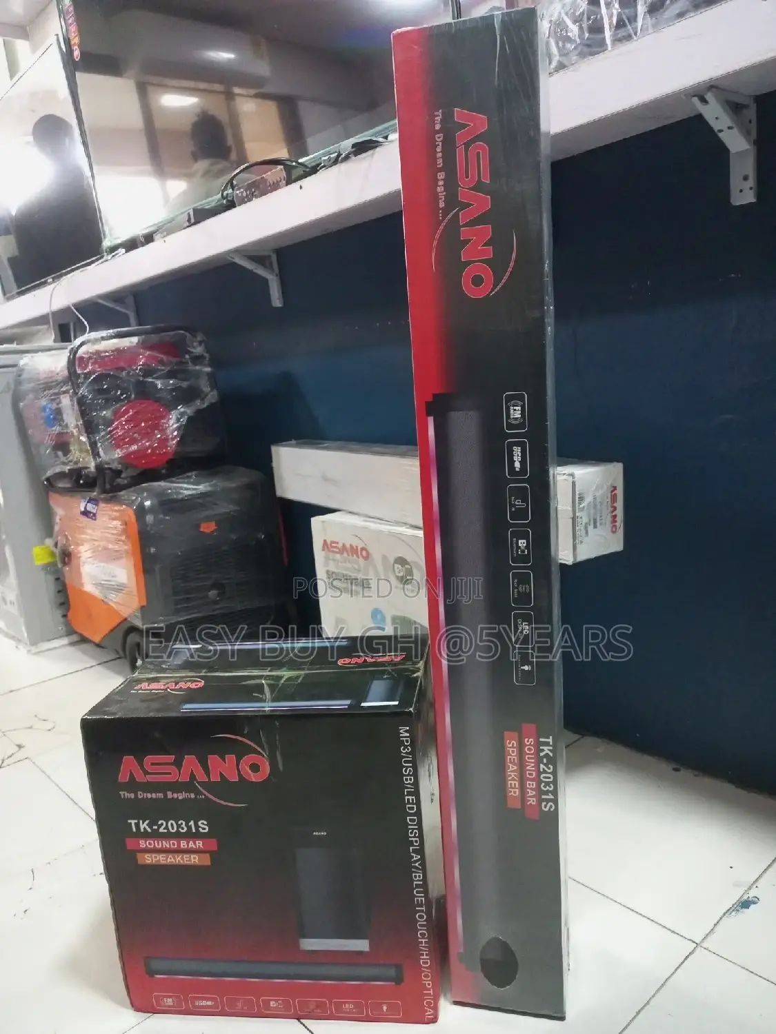 Asano TK 2031S Soundbar With Subwoofer Brand New in Box