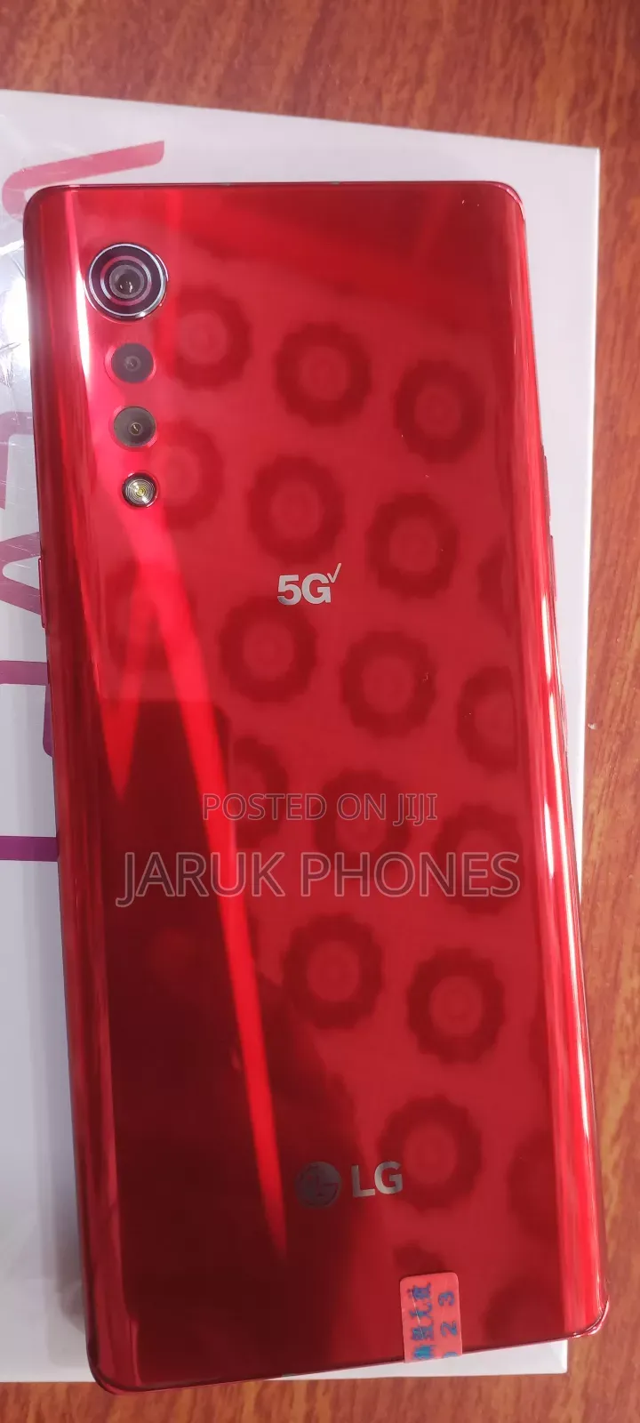 New LG Velvet 5G 128 GB Red