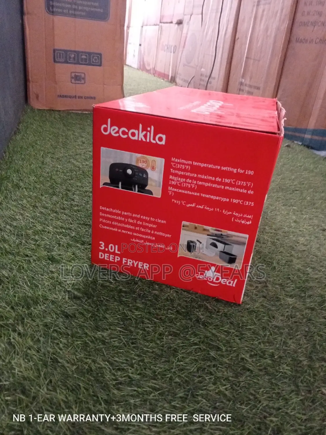 3.0L Decakila Deep Fryer Deep Fryer