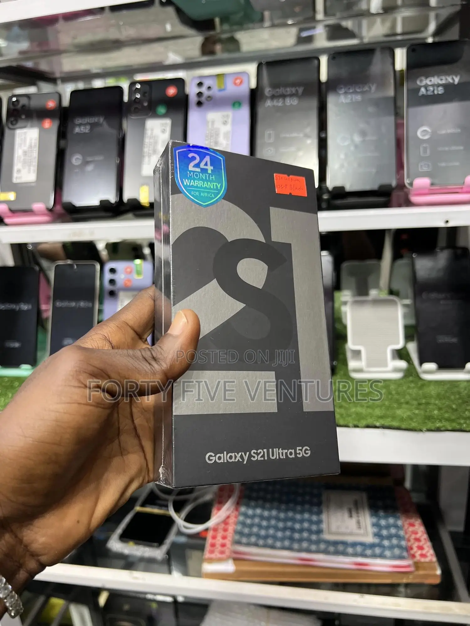 New Samsung Galaxy S21 Ultra 5G 256 GB Black