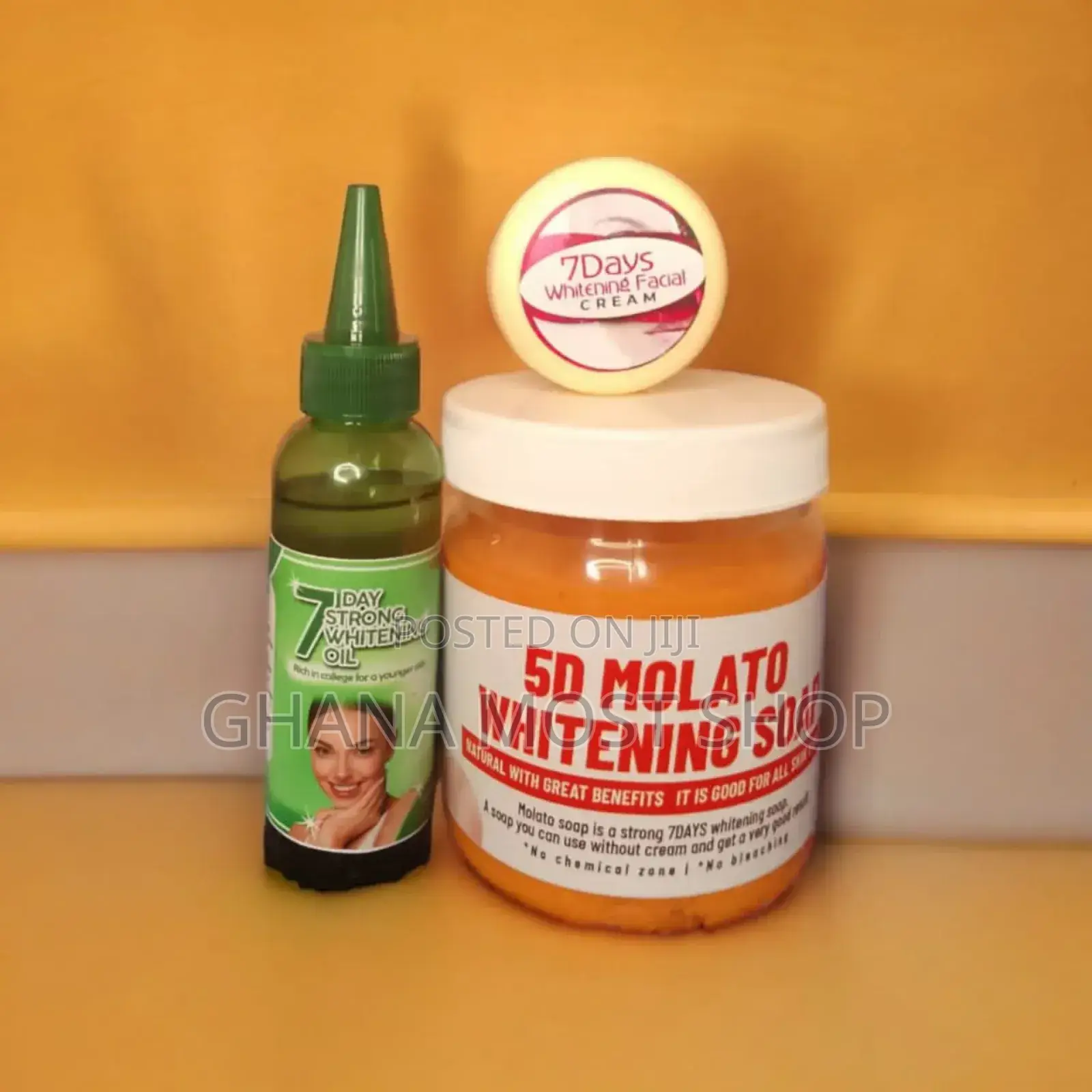 5D Molato and Face Cream PLUS Whitening Oil(Gm53810)