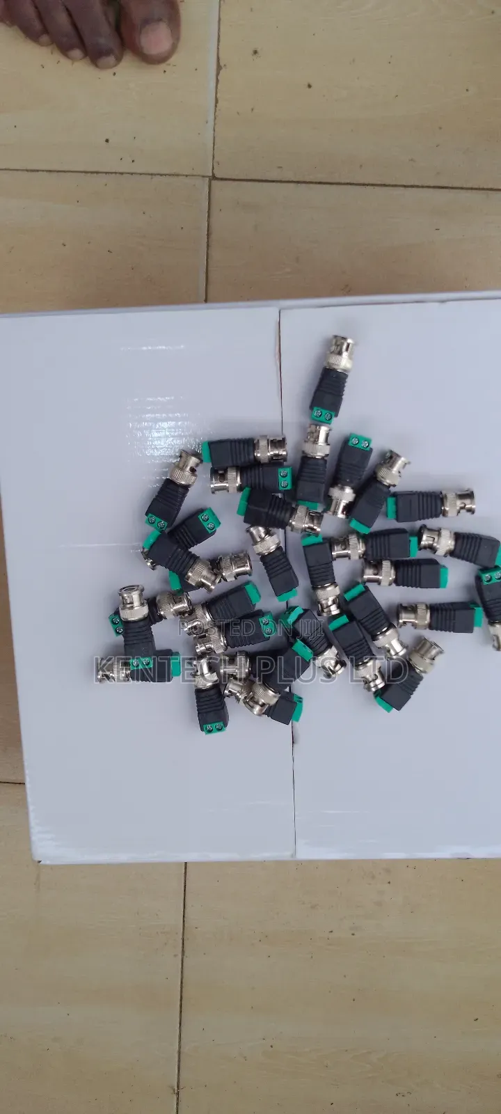 Black/Green Bnc Connector (Cctv)