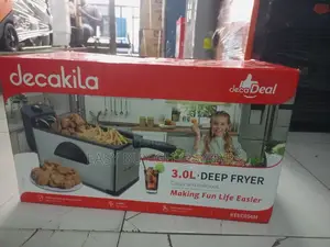Decakila 3.0 Liters Super Fastest Deep Fryer 2000watts