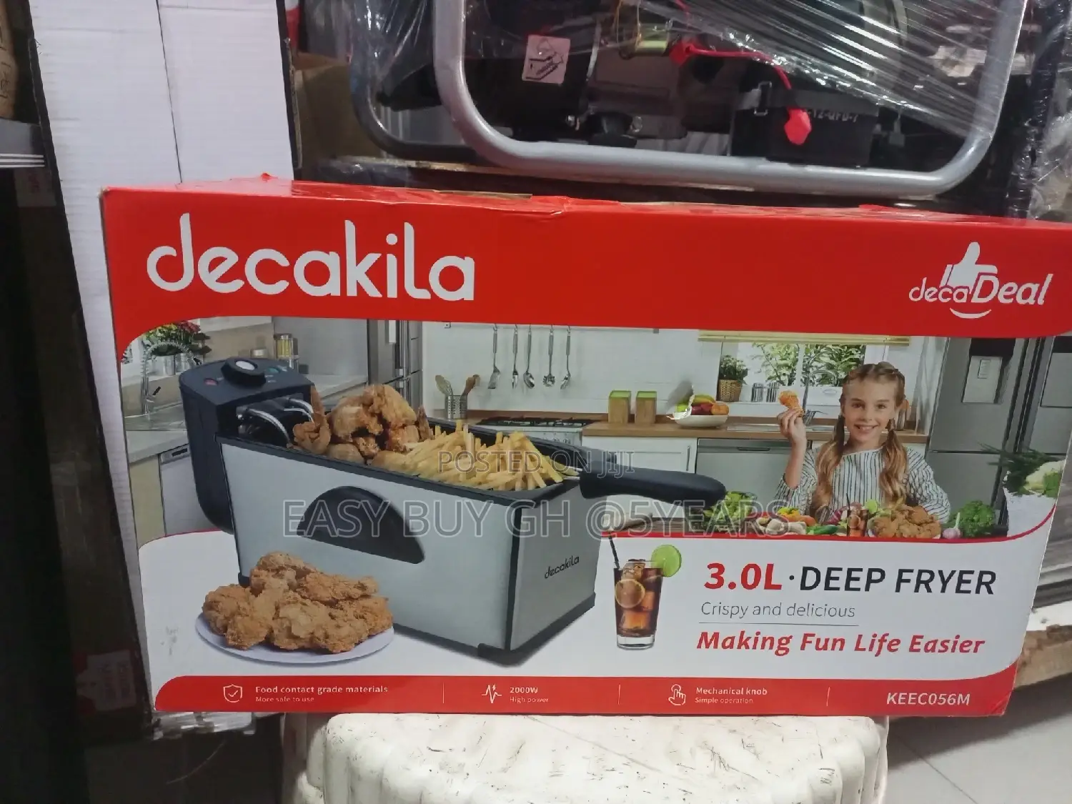 Buy Quality Decakila 3.0liters Brand New Deep Fryer