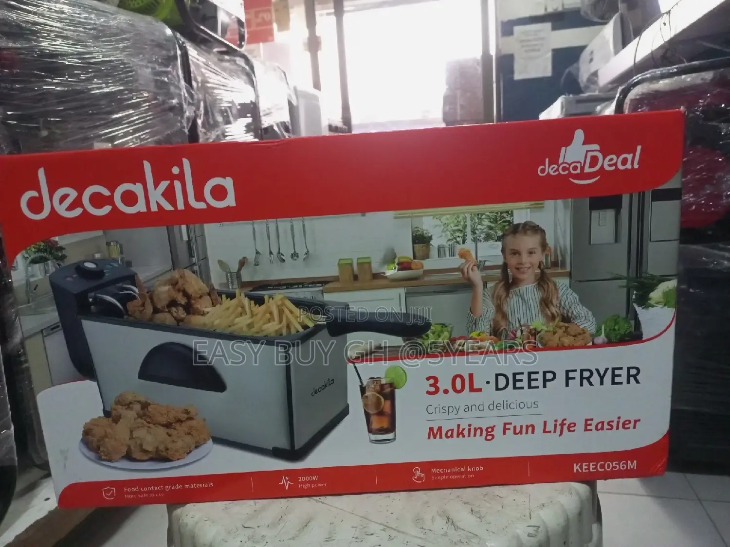 Buy New Decakila Deep Fryer 3.0liters Decalife