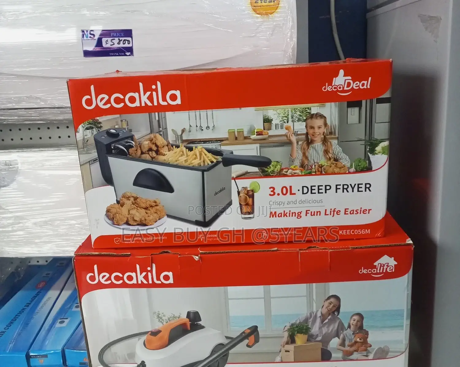 Decakila 3.0liters Deep Fryer Brand New Decakila Type
