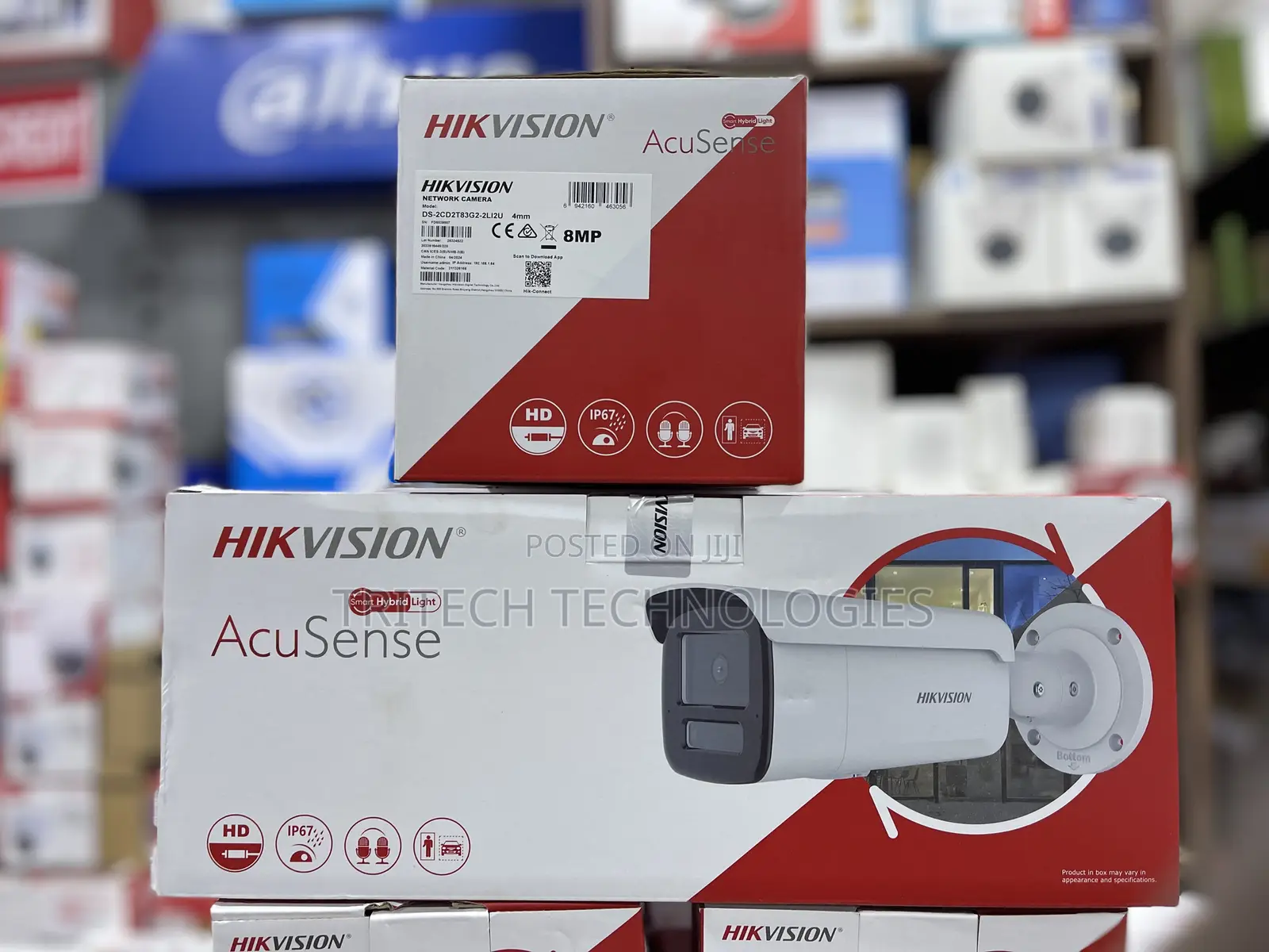Hikvision 8mp Acusense Smart Hybrid(Colorvu)Ds-2cd2t83g2-2li