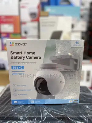 EZVIZ EB8 Pan Tilt 4G Battery Security Camera + Solar Panel