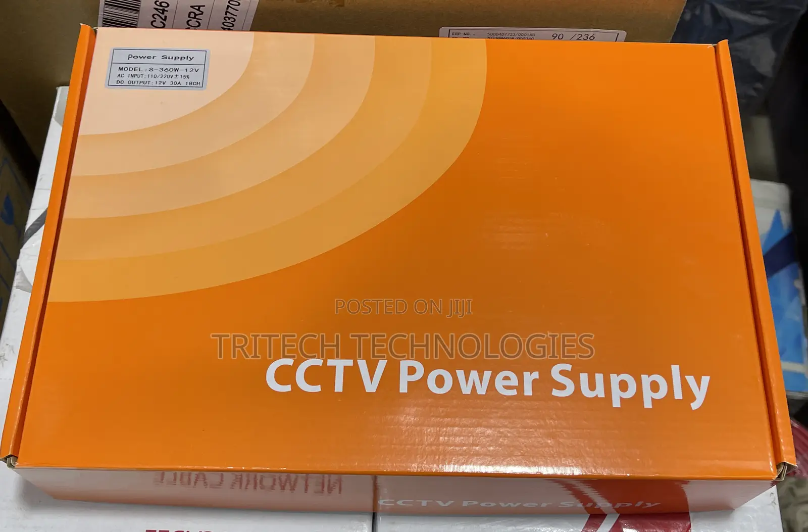 CCTV Power Supply 12V30A With Case