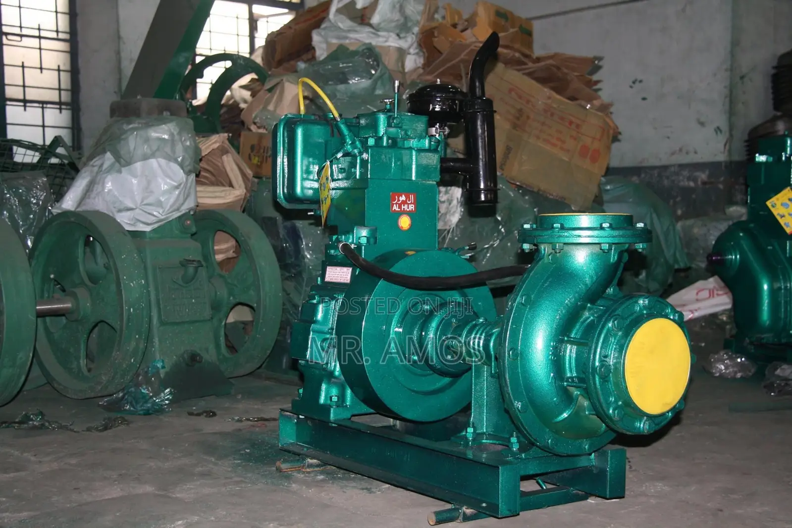 4”x4” Lister Diesel Irrigation Commercial Water Pump With 8HP Engine