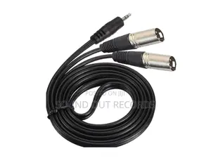 Durable 6.5mm to Dual Male/Female XLR Cables