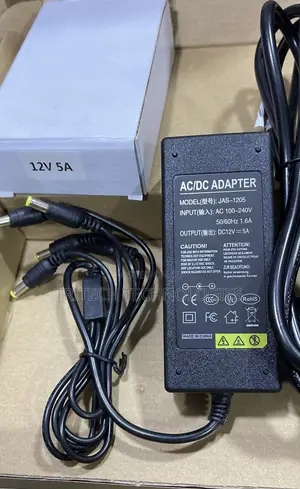 CCTV Power Adapter With 4way Splitter + Adapter Cable