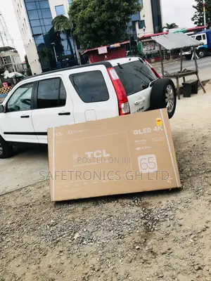 Electric 65 Inch (Qled) Black TCL Smart HDR Tv 