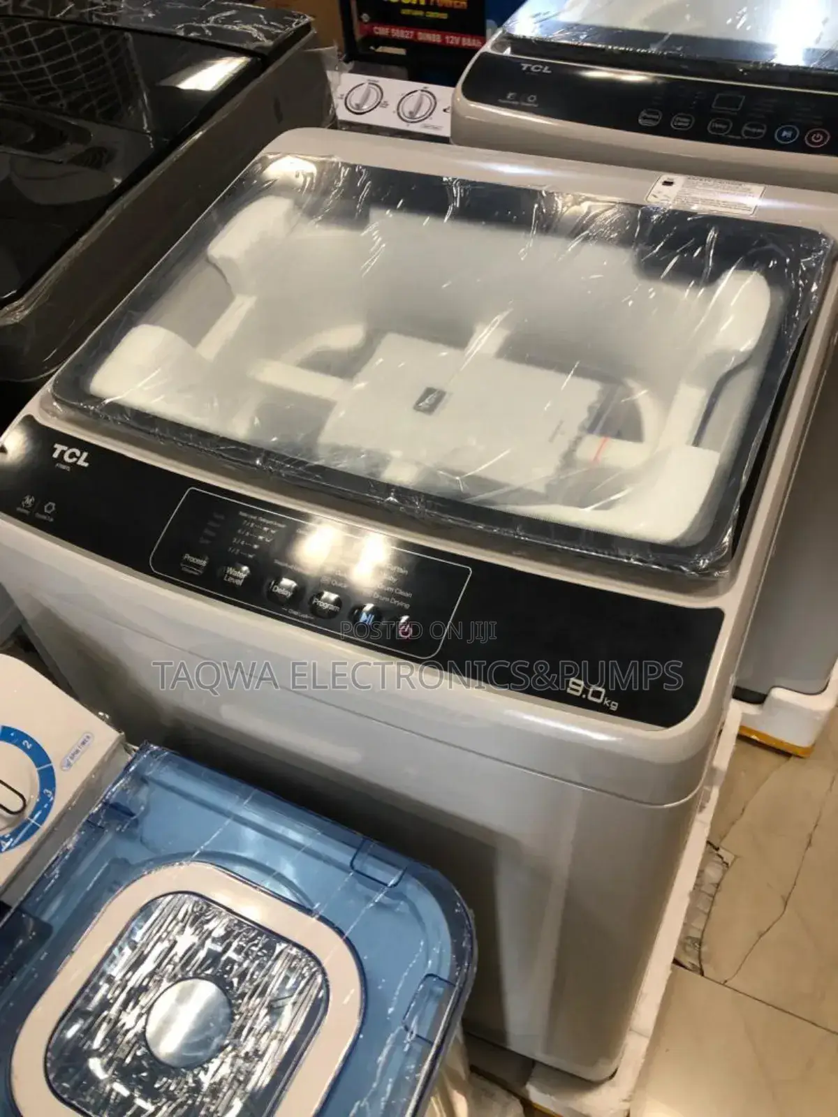 Durable TCL Washing Machine 9kg Top Loader