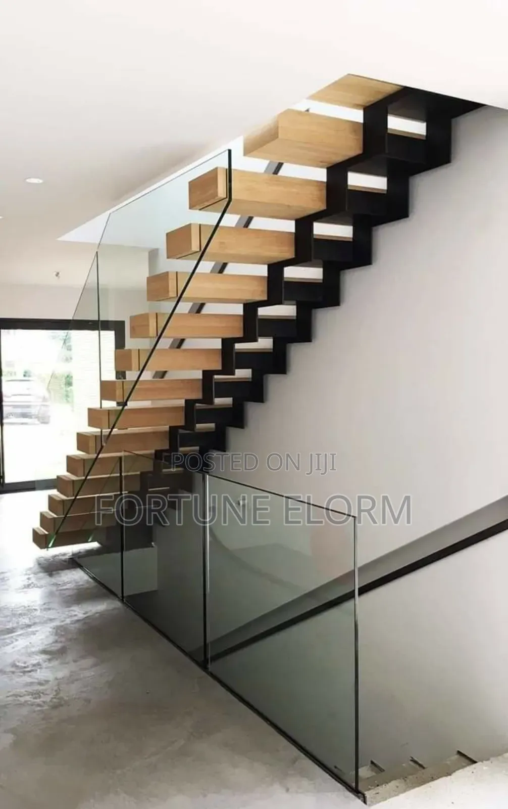 Metal Stairs.