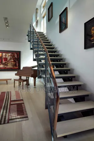 Metal Stairs.