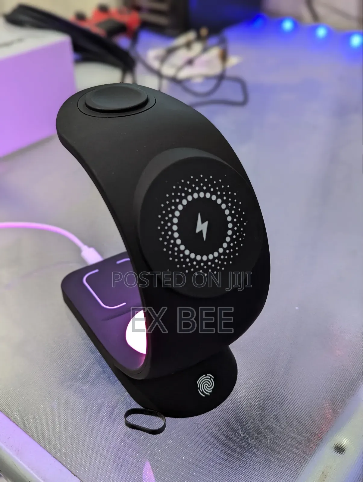 3 in 1 RGB Light Magnetic Wireless Charger