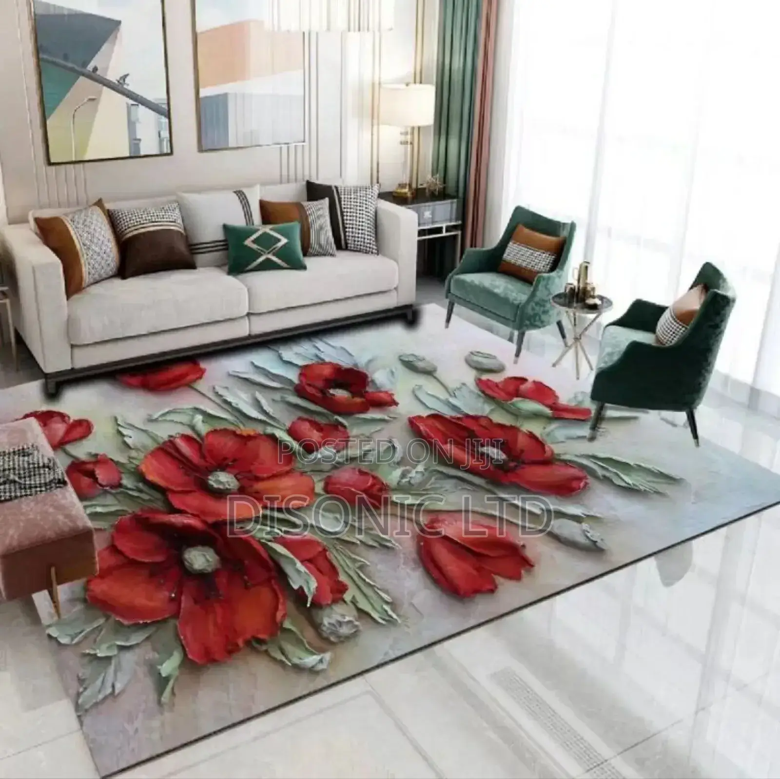 3D Center Carpets