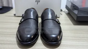 Premium Double Strap Leather Monk Shoes