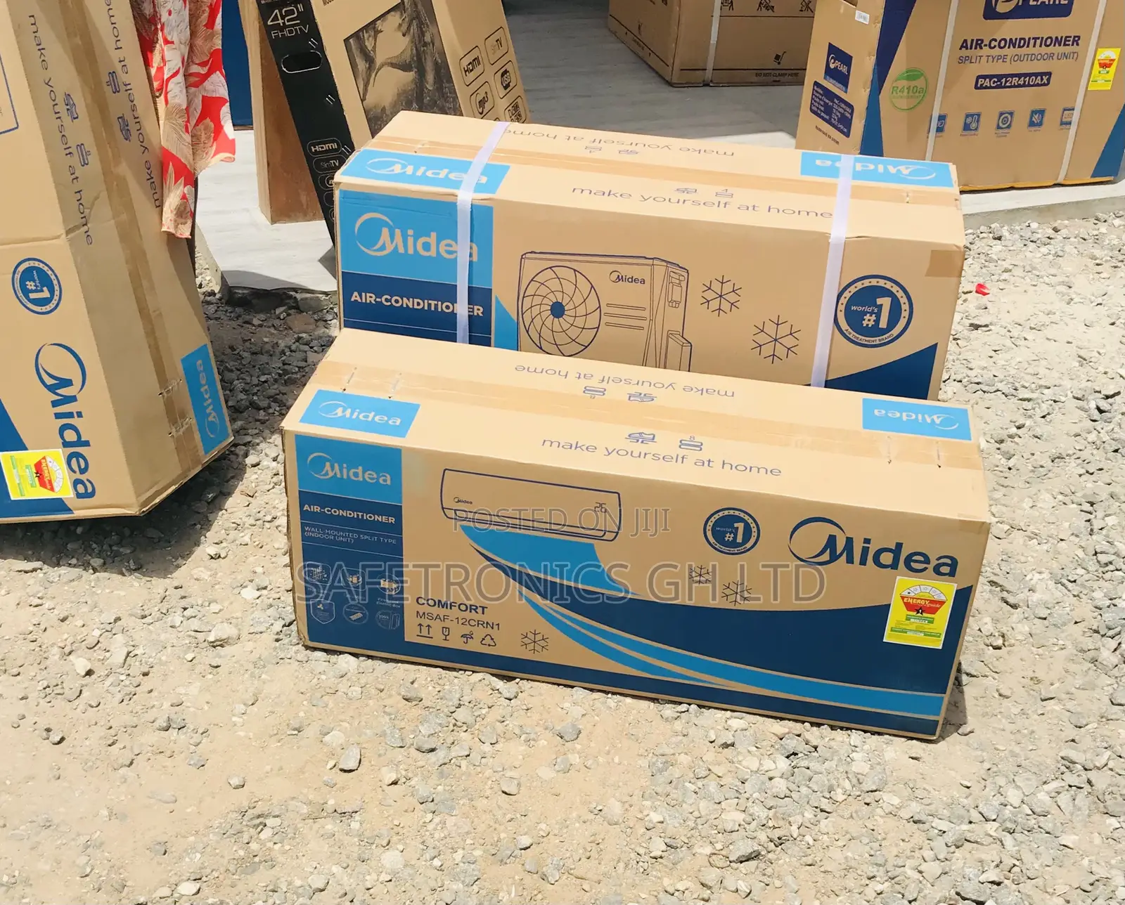 Boxed Available 2.0hp R410 Gas Midea (White) AC