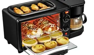 High Quality 5 in 1 Multifunctional Breakfast Maker