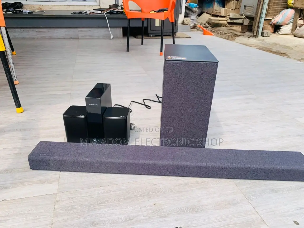 Newly in Stock Lg Sp7r. 7.1 Channel Bluetooth Sound Bar.