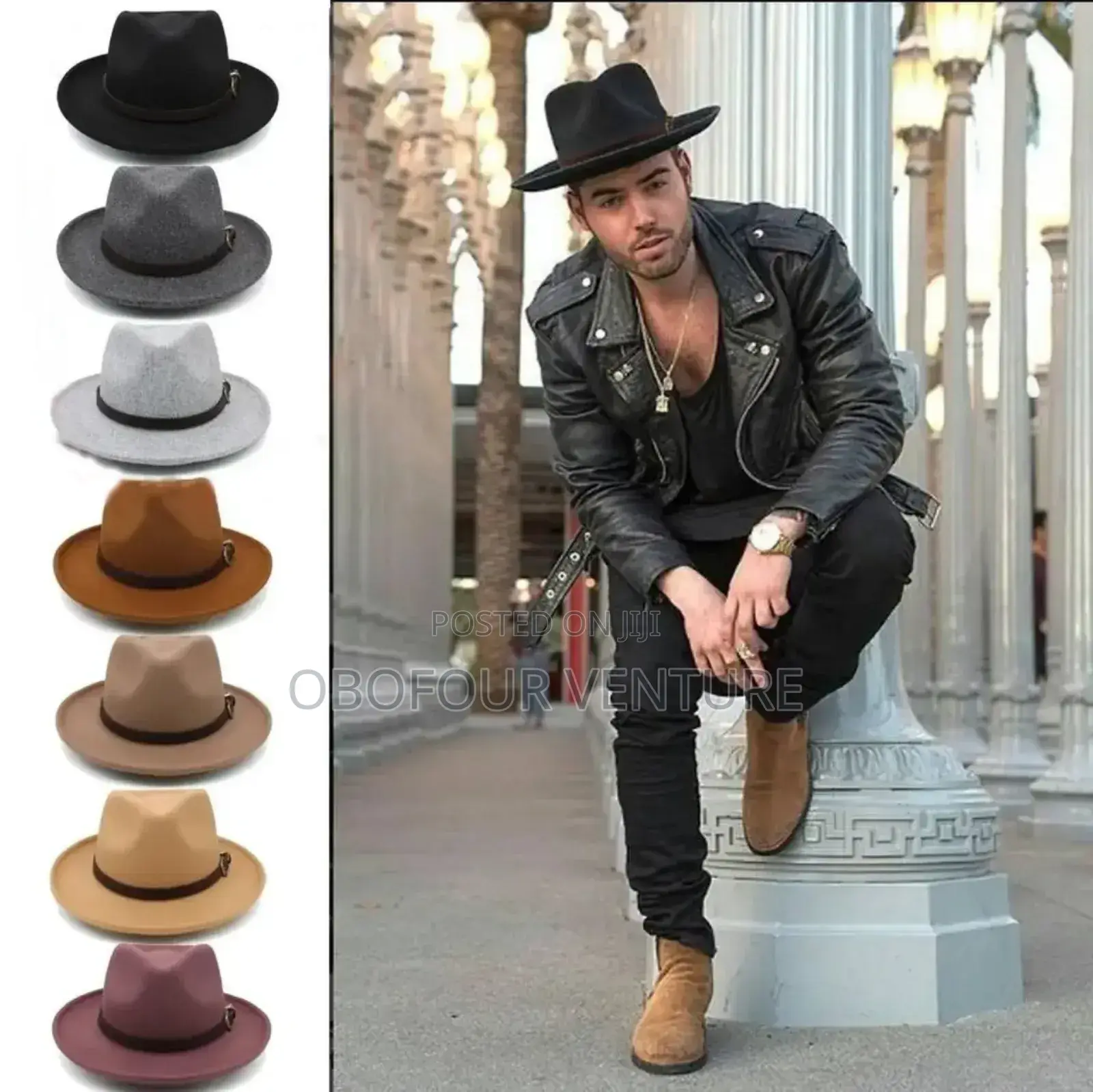 Men and Women Fedora Hat Stylish Hat With Elegant Designs, Cool Price.