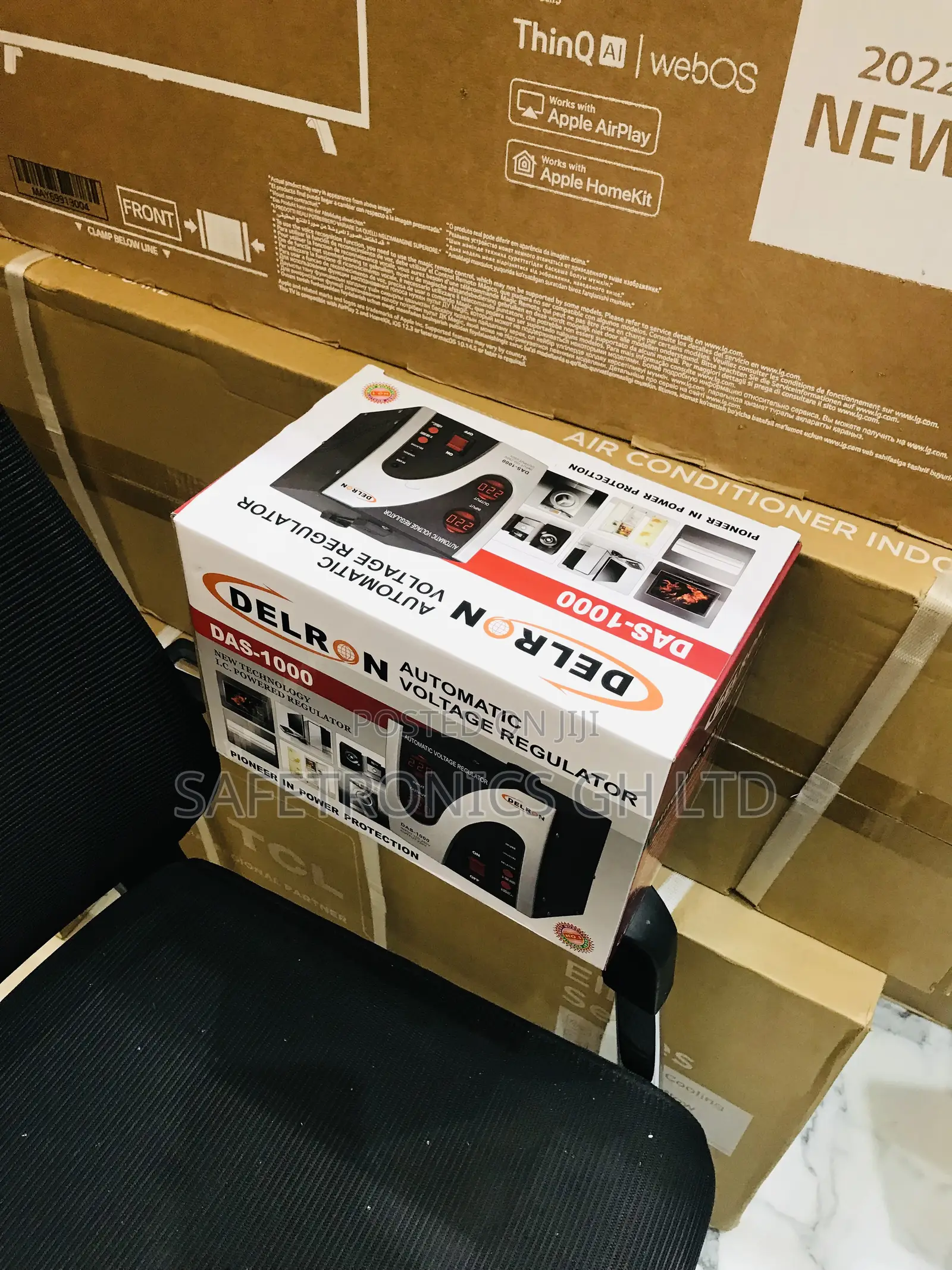 Original Das-1000 (Black) Automatic Voltage Regulator Delron