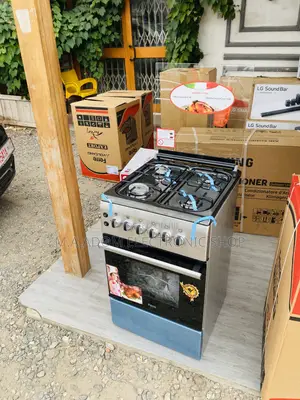 Affordable Ferre 50x60 4 Gas Burner With Oven(Gray)New Line.