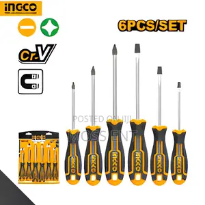 6 PCS Screwdriver Set S2 - Hksds0628