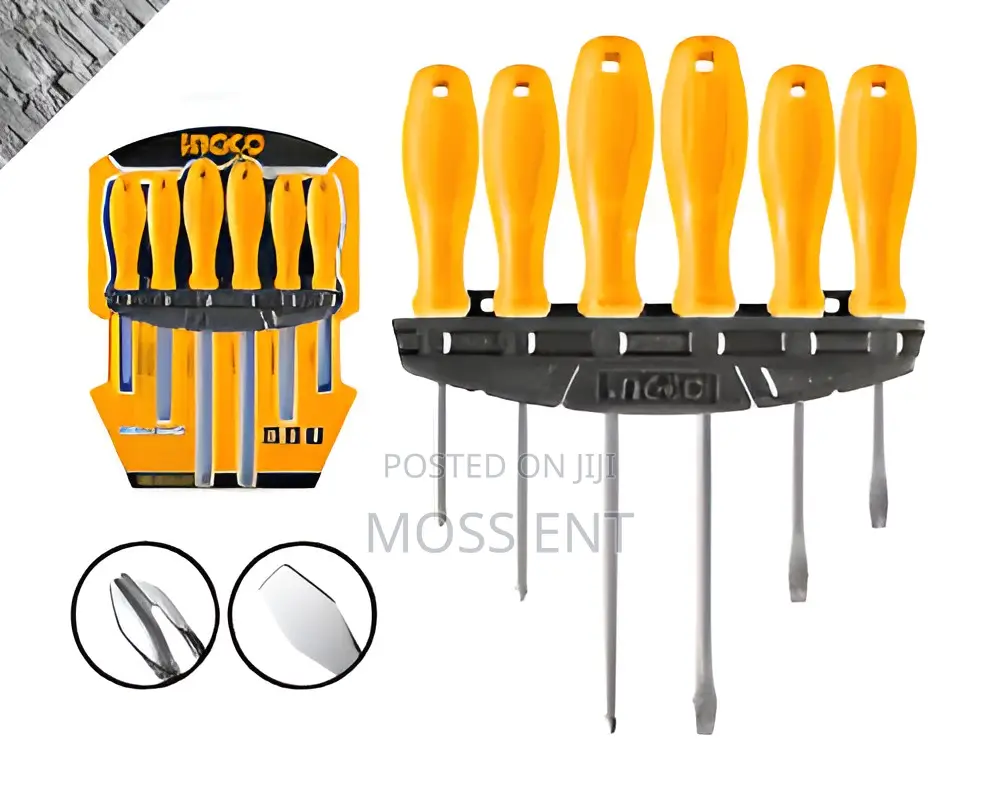 6 PCS Screwdriver Set - Hksd0658