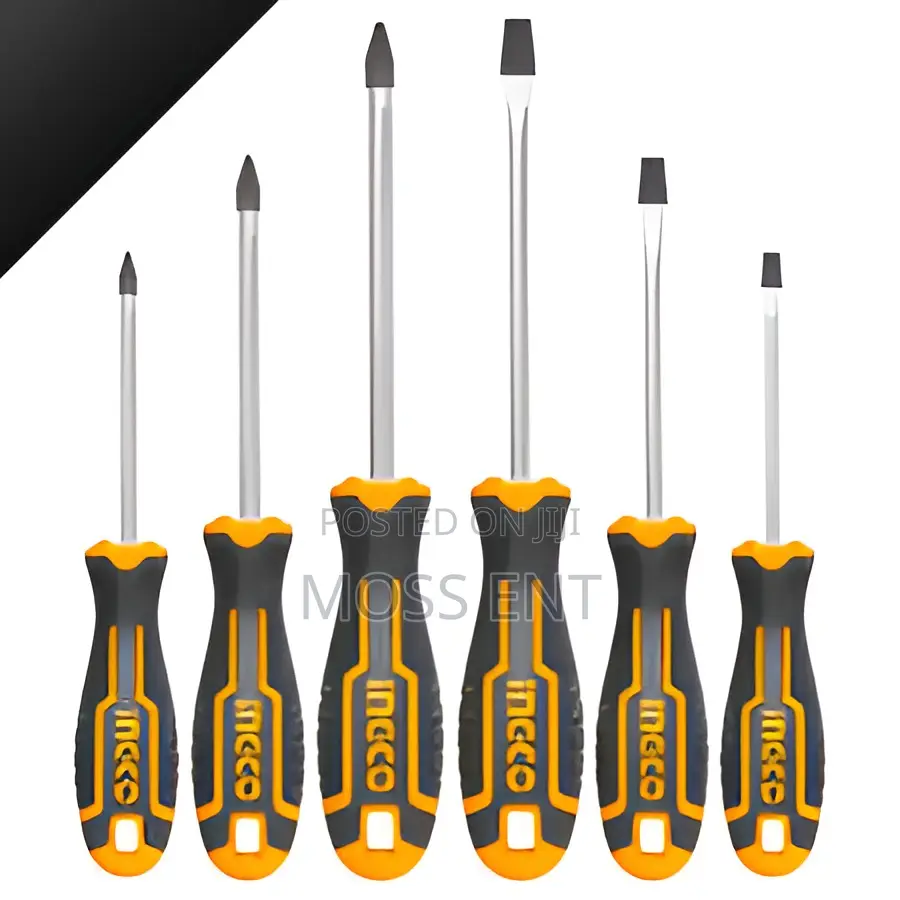 6 PCS Screwdriver Set - Ind - Hksd0628