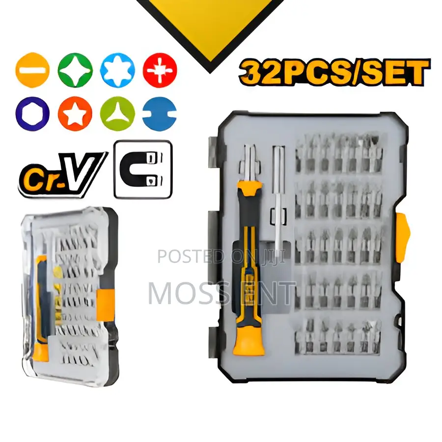 32pcs Precision Screwdriver Set - Hksdb0348