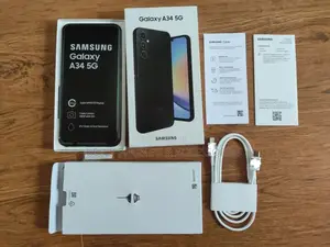 New Samsung Galaxy A34 5G 128 GB Silver
