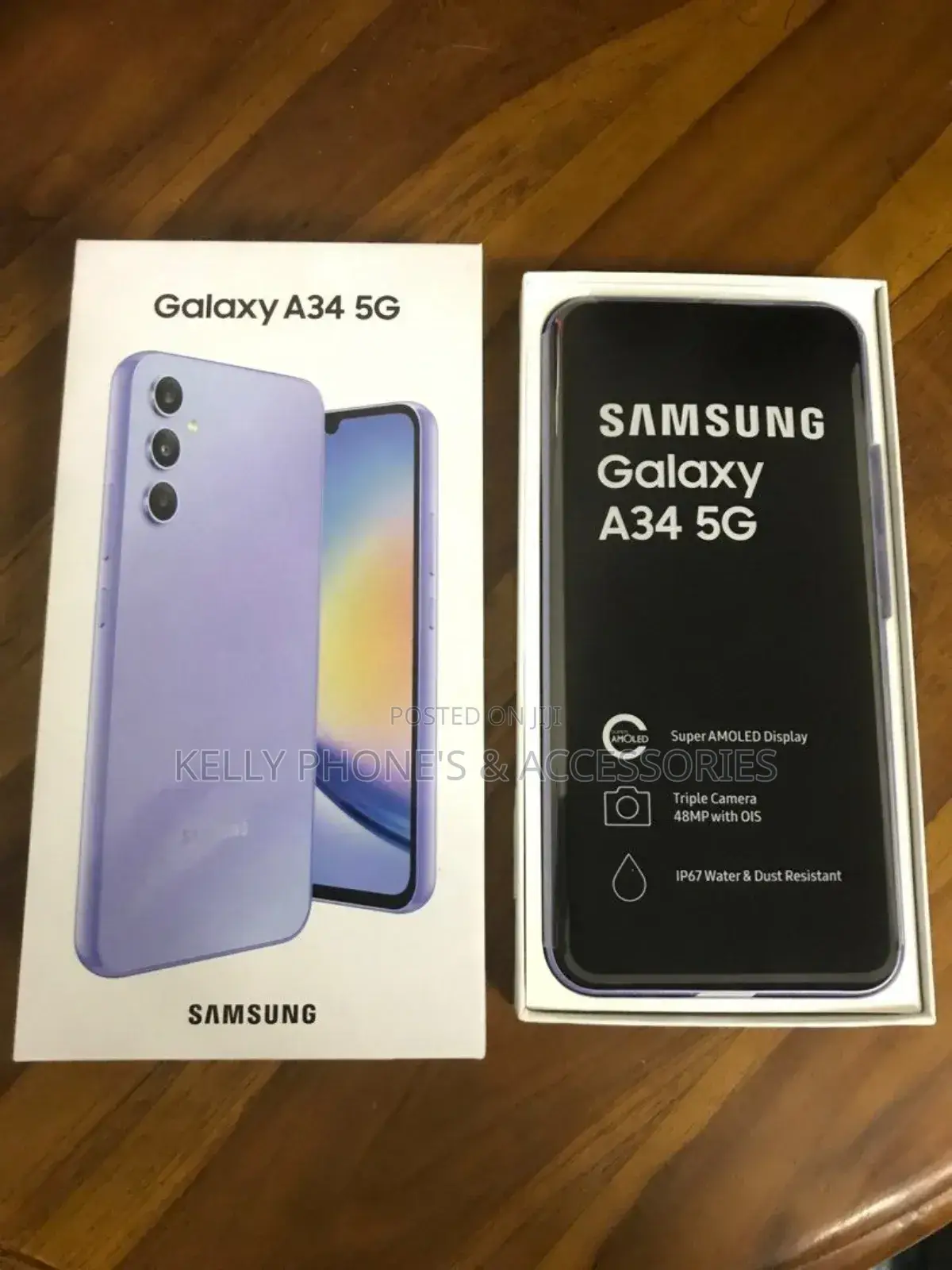 New Samsung Galaxy A34 256 GB Purple