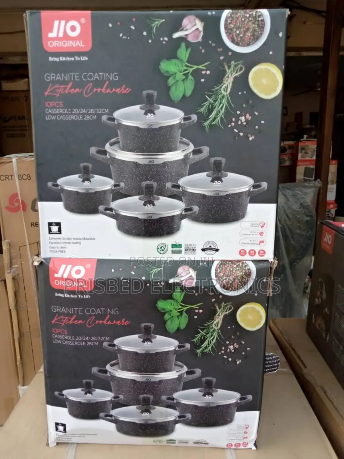 JIO Original 10PCS Casserole Cookware