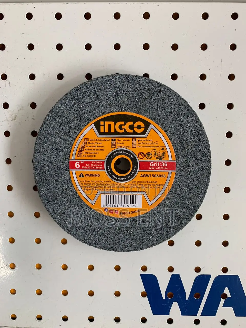 Bench Grinding Wheel P36 150x12.7x16mm - Agw