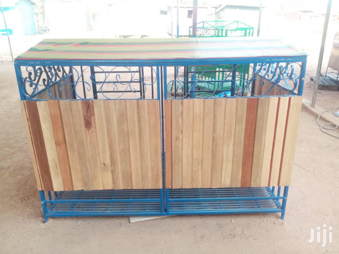 2 in 1 Steel + Wood Dog PRT Cages