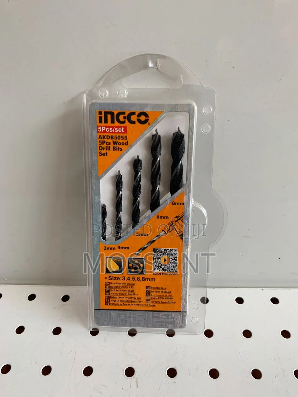 5pcs Wood Drill Bits Set - Akdb5055