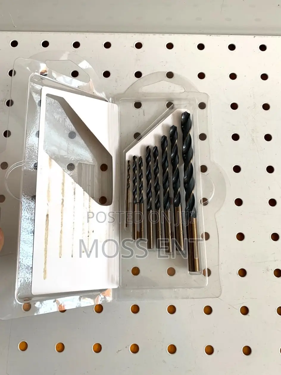 8pcs HSS Twist Drill Bits Set - Akdb0801